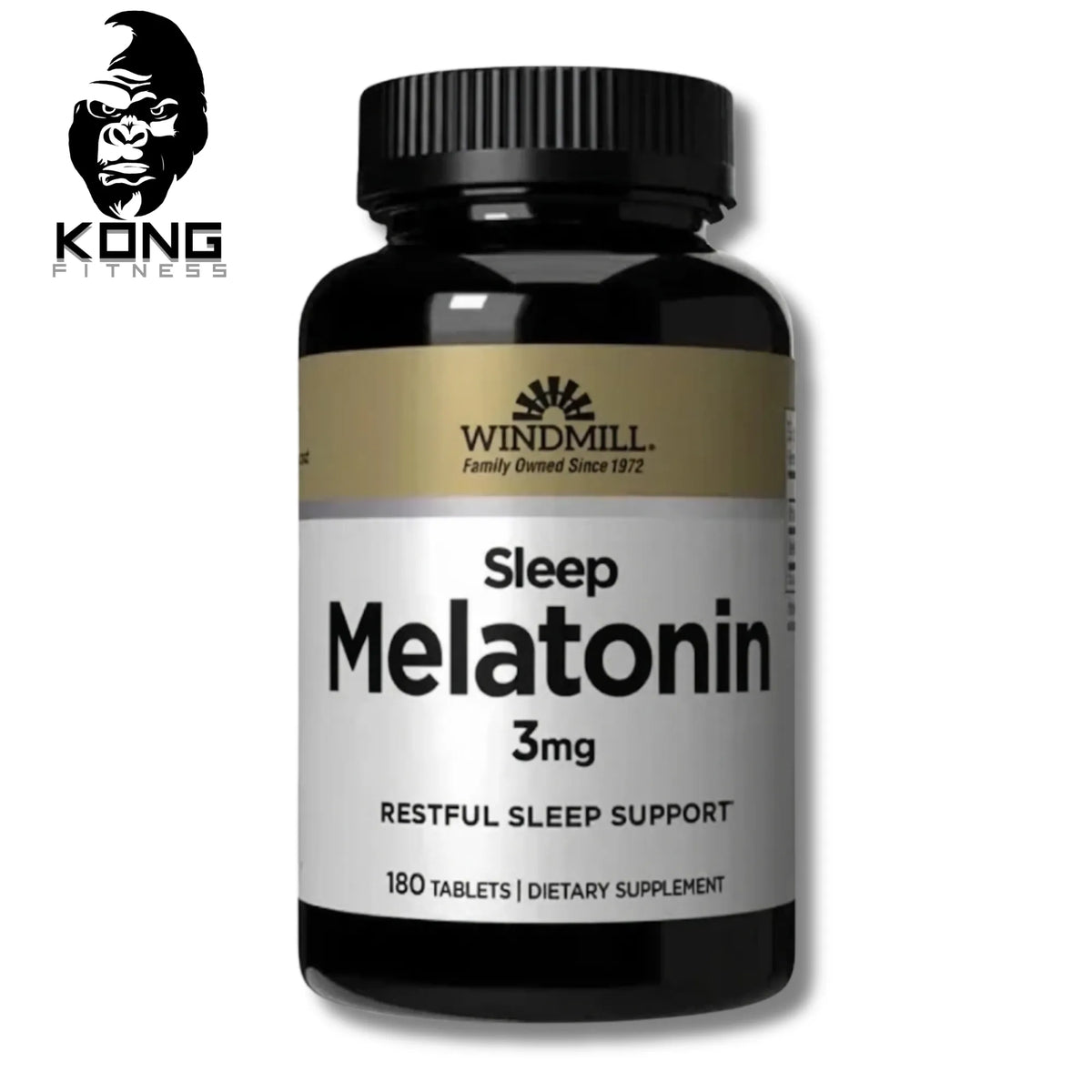 WHP SLEEP MELATONIN 3MG 180 TABS