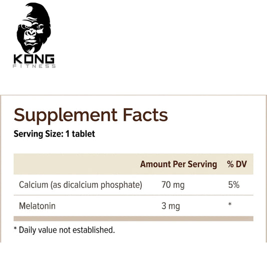WHP SLEEP MELATONIN 3MG 180 TABS