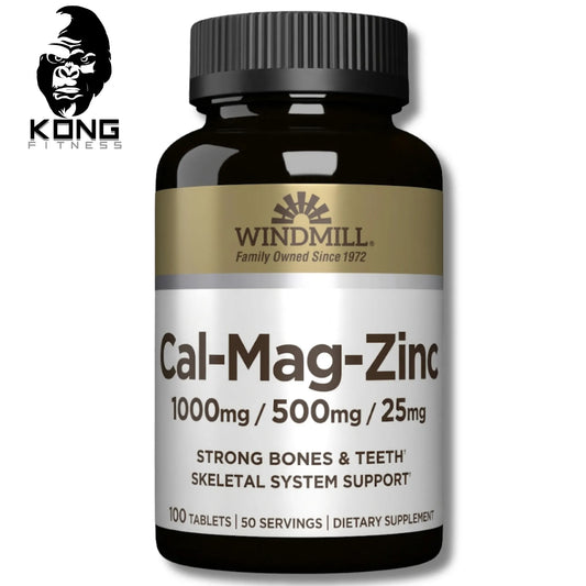 WHP CALCIUM, MAGNESIUM, ZINC 100 TABS