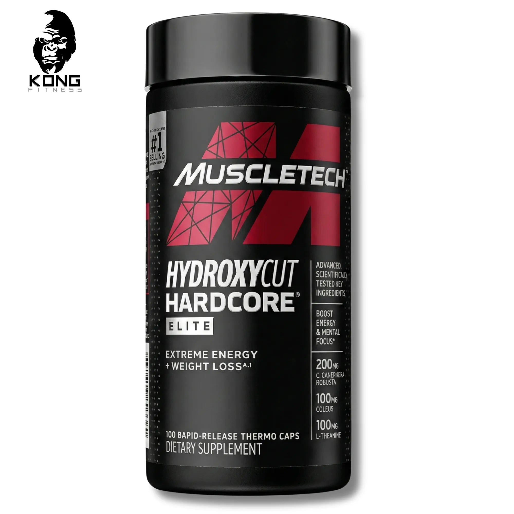 MT HYDROXYCUT HARDCORE ELITE 100 CAPS