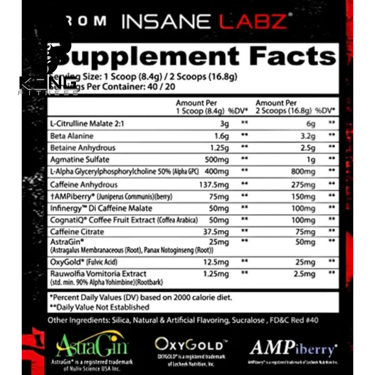 INS PSYCHOTIC X 40 SERV