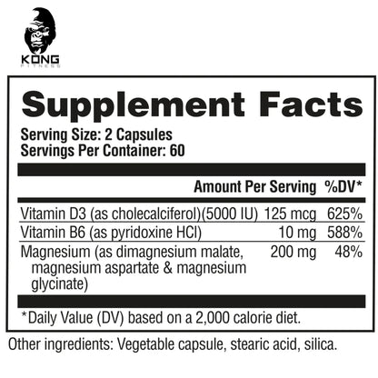GA NITRAFLEX MAGNESIUM 120CT