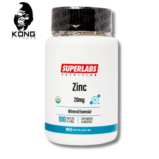 SUPERLABS ZINC 20 MG 100 TABLETAS