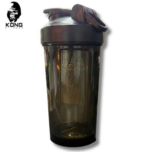 SHAKER EVOGEN 18 0Z TRANSPARENTE NEGRO