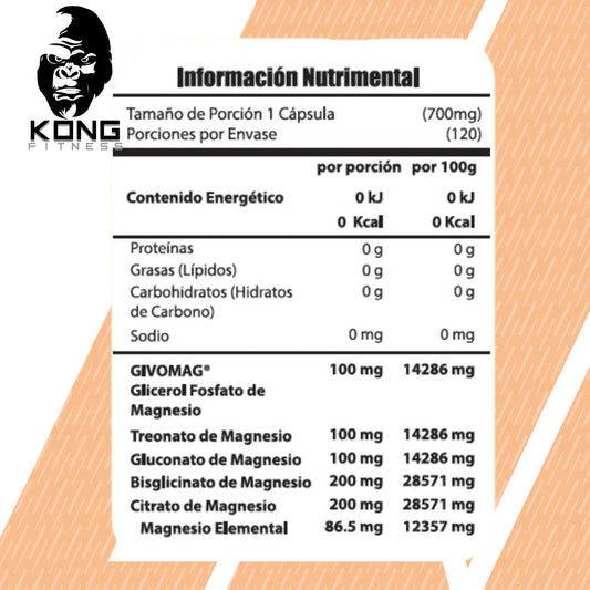 META MAGNESIUM COMPLEX 5 120 CAPS