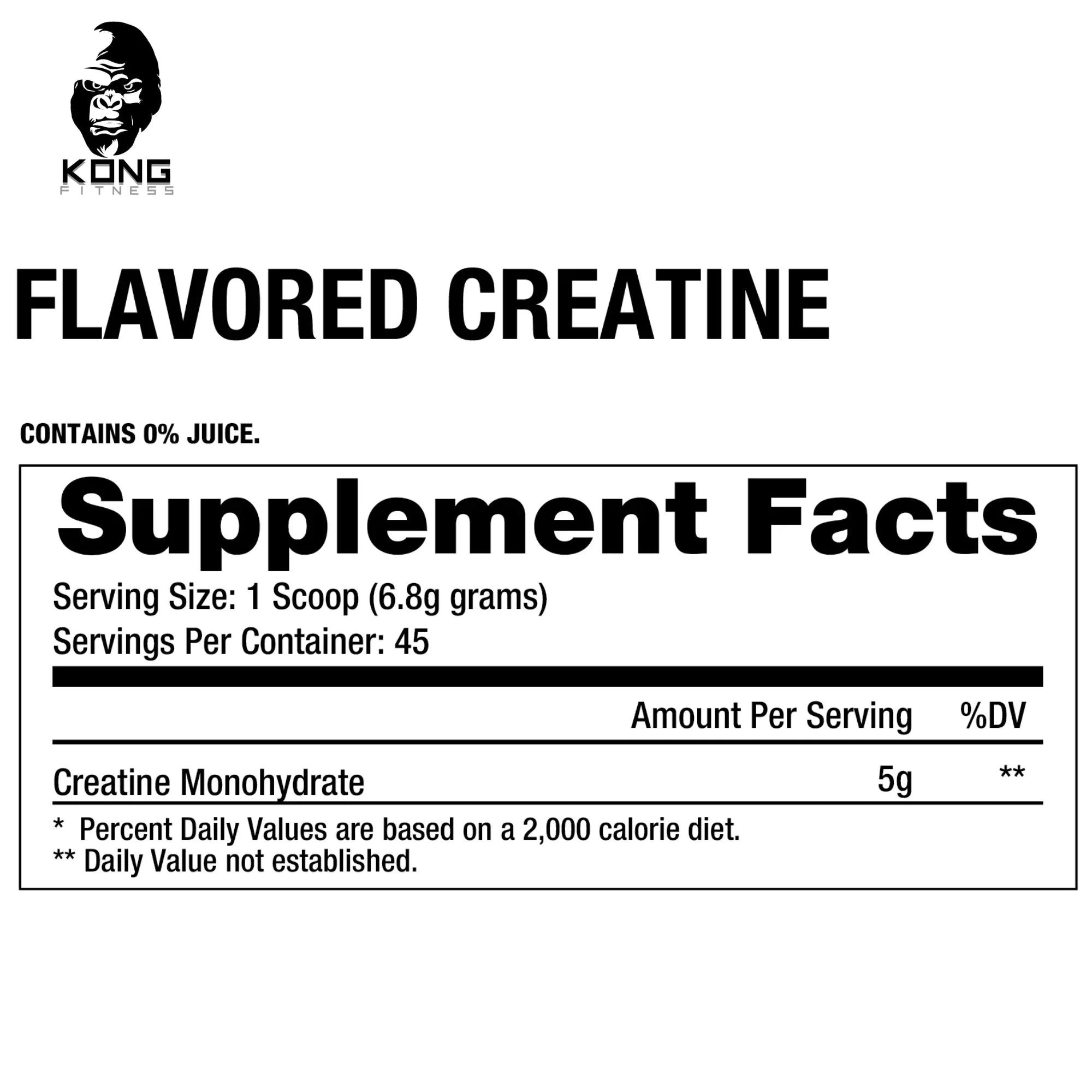 DRAGON CREATINE MONOHYDRATE 306 GRS