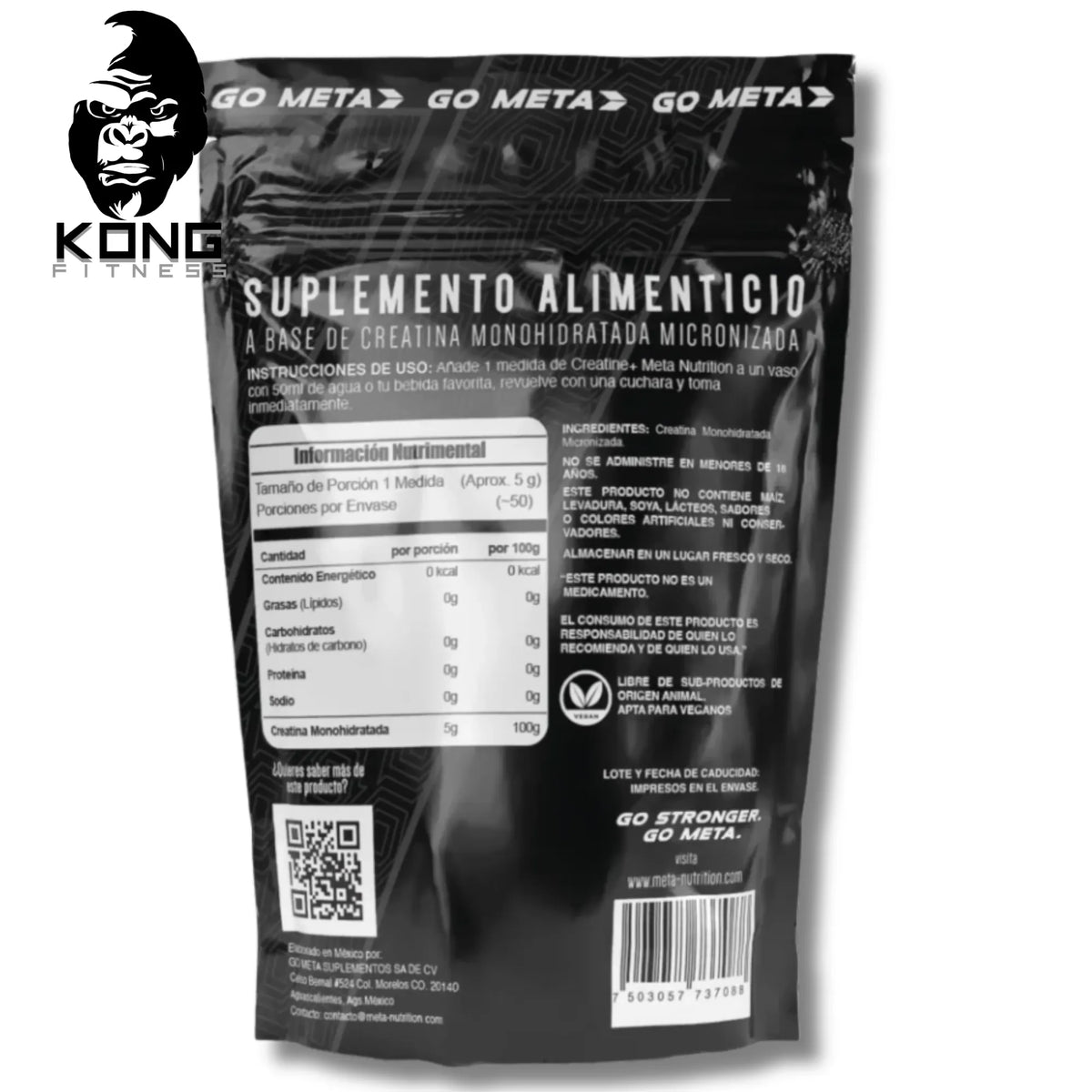 META CREATINA 250 GR.