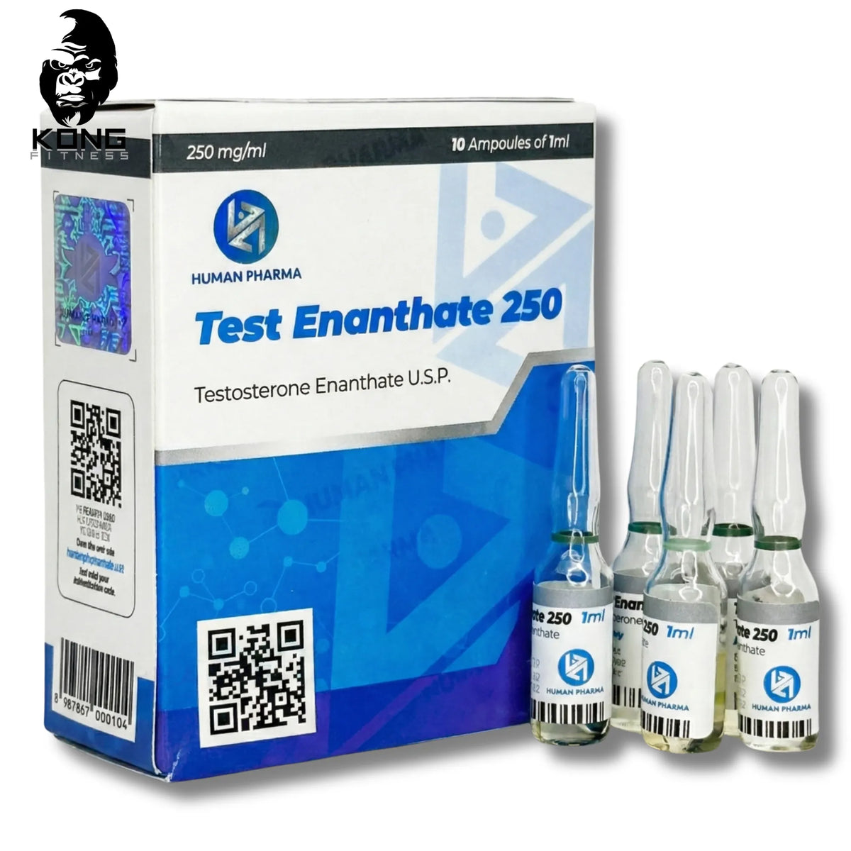 HUMAN PHARMA (TESTOSTERONA ENANTATO) 250
