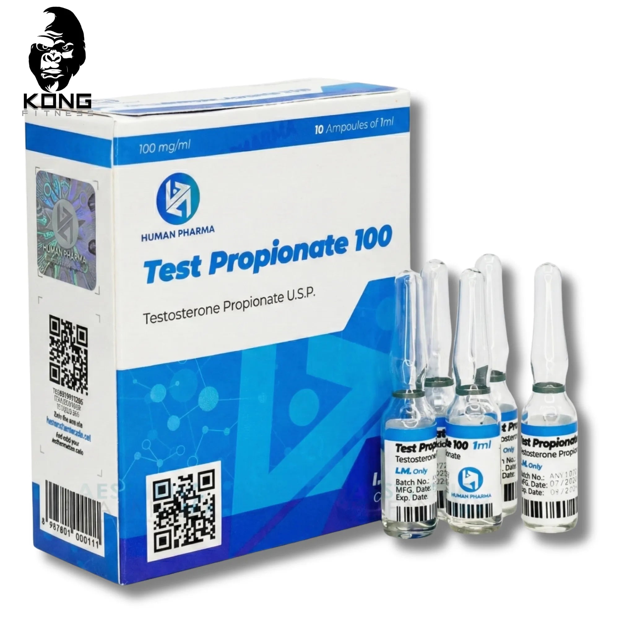 HUMAN PHARMA TESTOSTERONA PROPIONATO 100