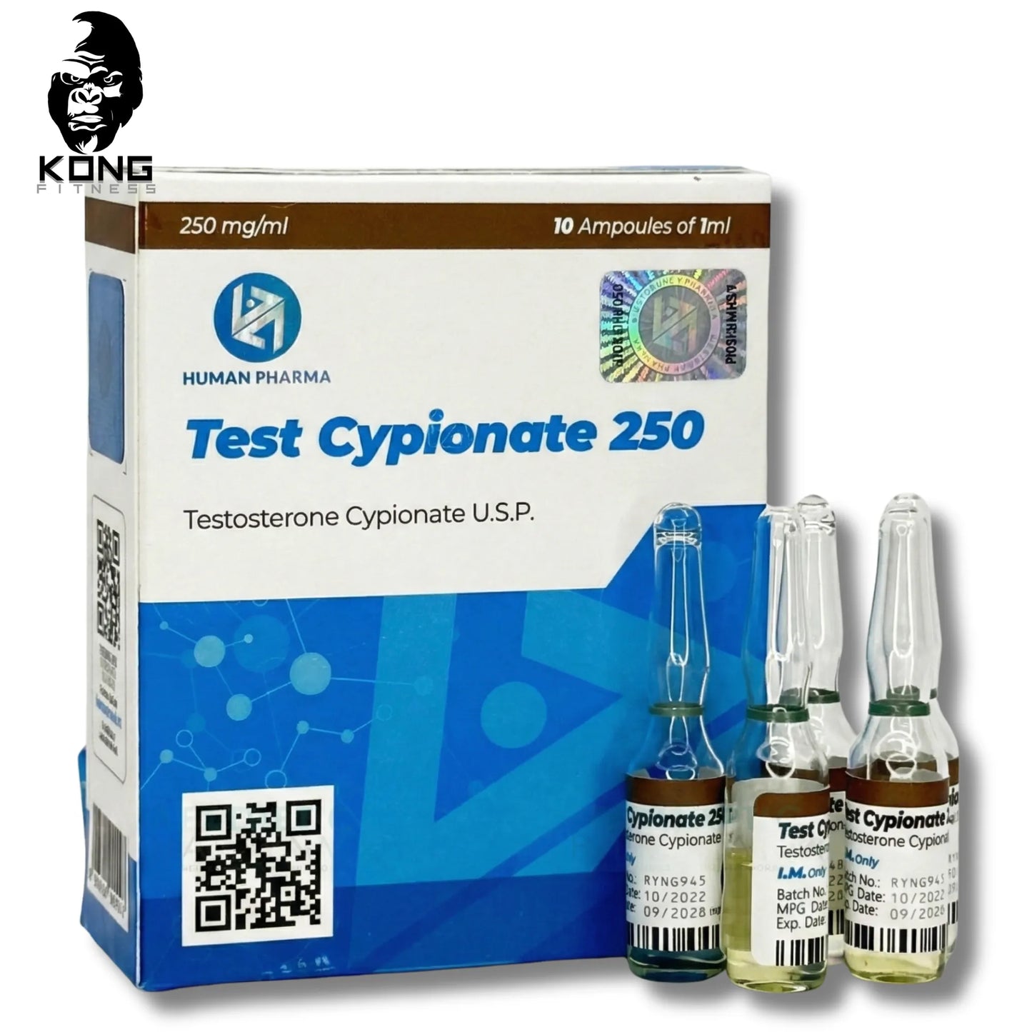 HUMAN PHARMA (TESTOSTERONA CIPIONATO) 250