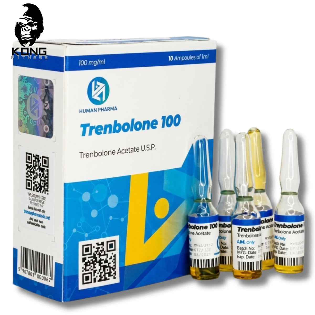 HUMAN PHARMA (TREMBOLONA ACETATO) 100
