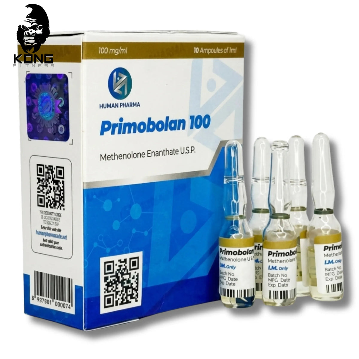 HUMAN PHARMA (PRIMOBOLAN) 100