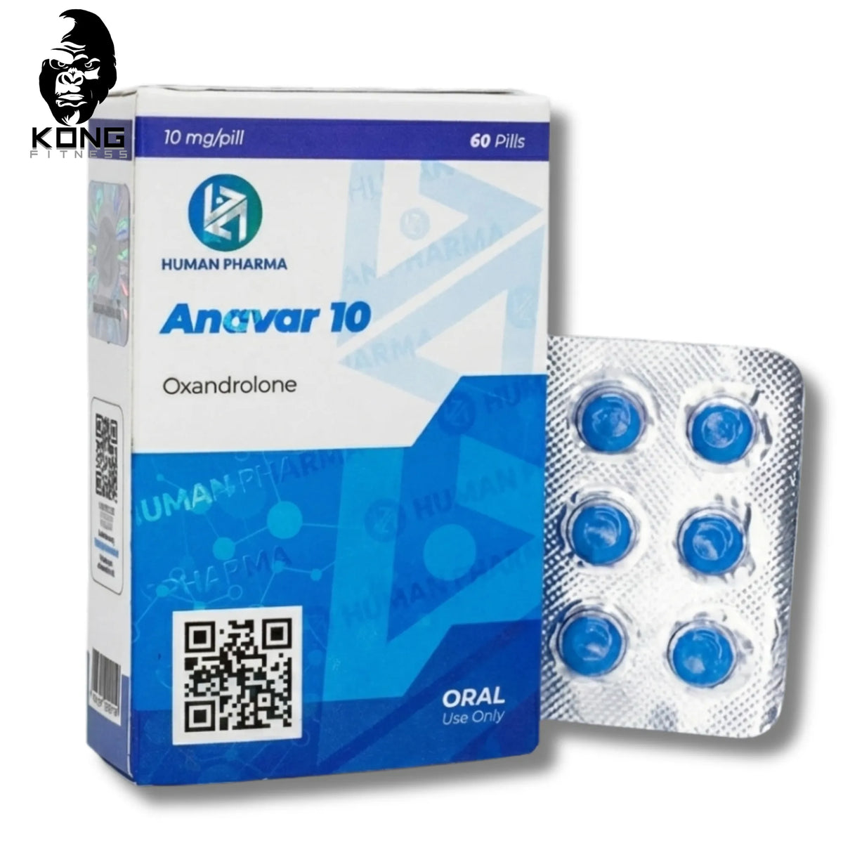 HUMAN PHARMA (ANAVAR) 10
