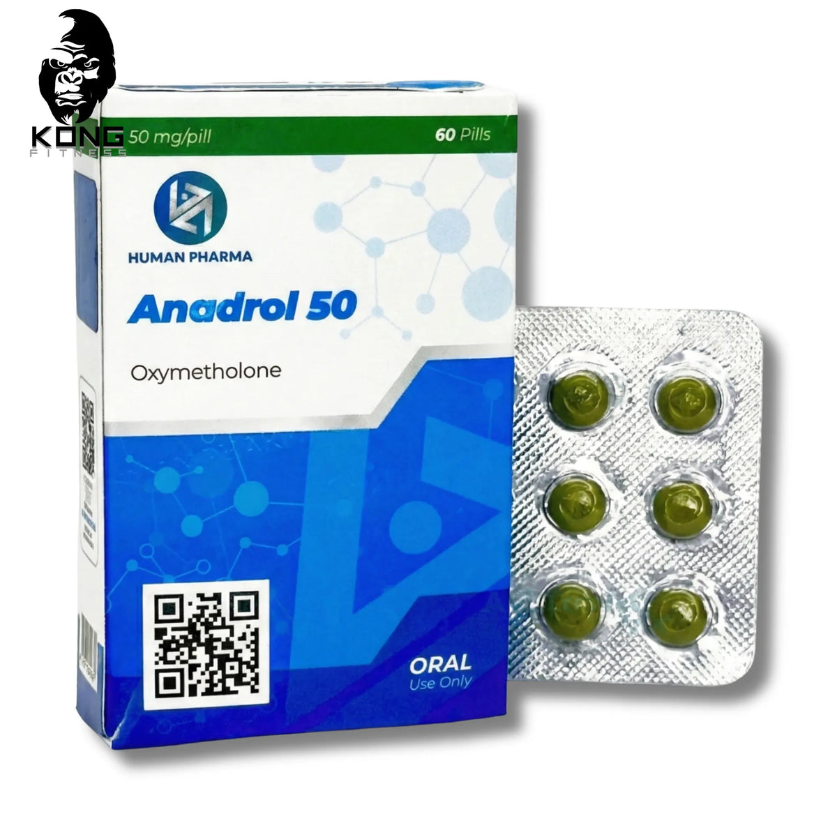 HUMAN PHARMA (ANADROL) 50