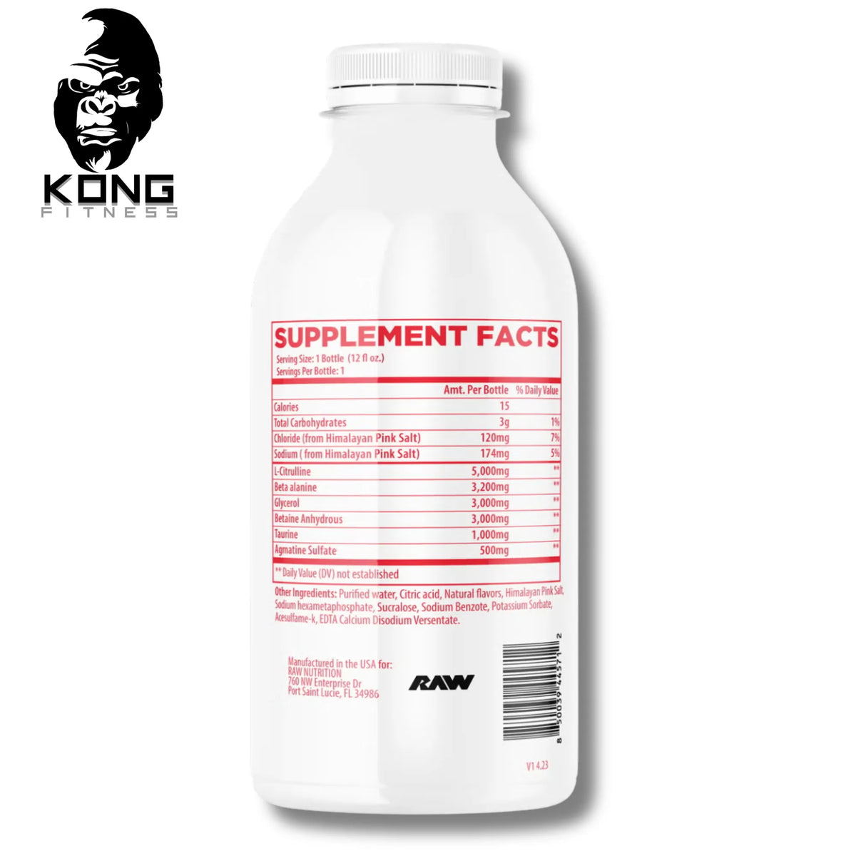 RAW BUM PUMP RTD PWO NO STIM 12 OZ