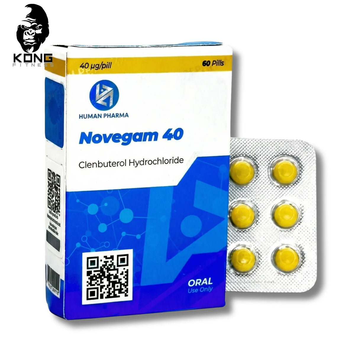 HUMAN PHARMA NOVEGAM (CLEMBUTEROL) 40