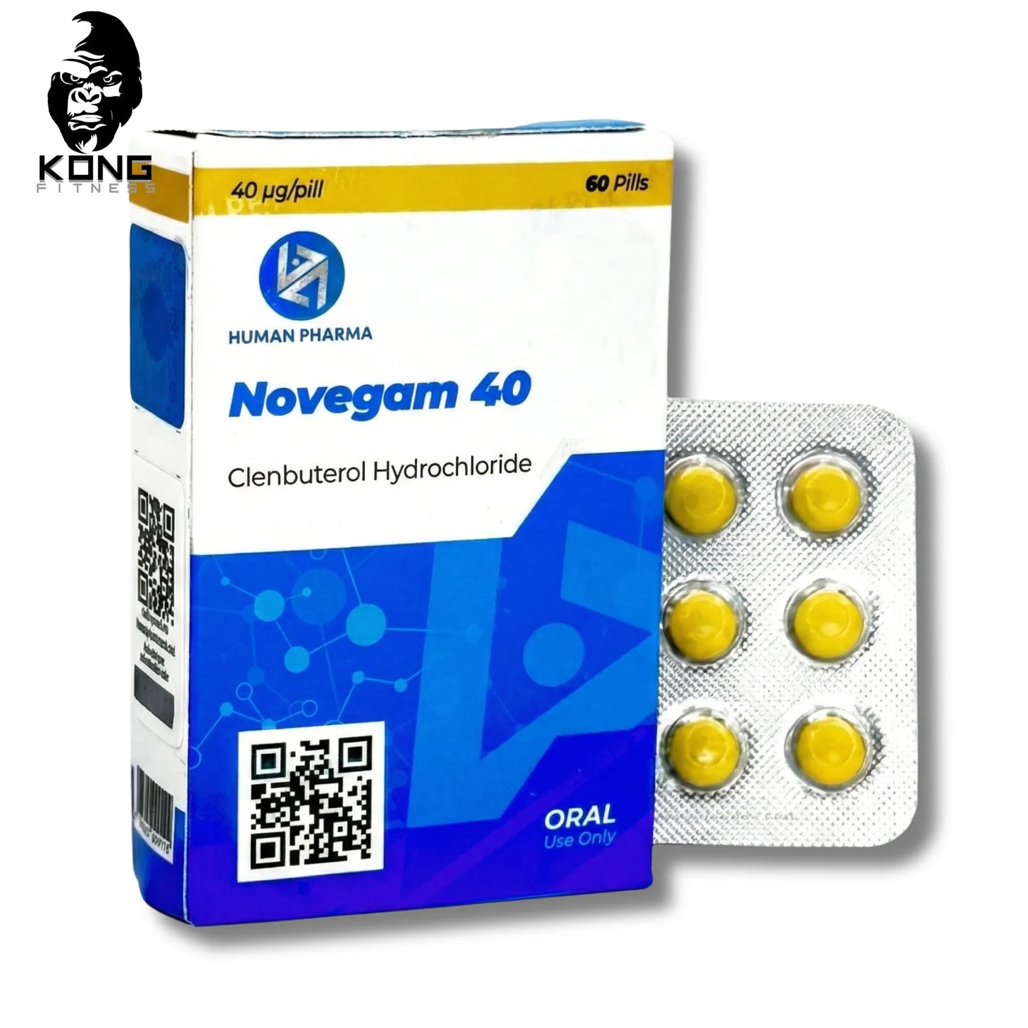HUMAN PHARMA NOVEGAM (CLEMBUTEROL) 40