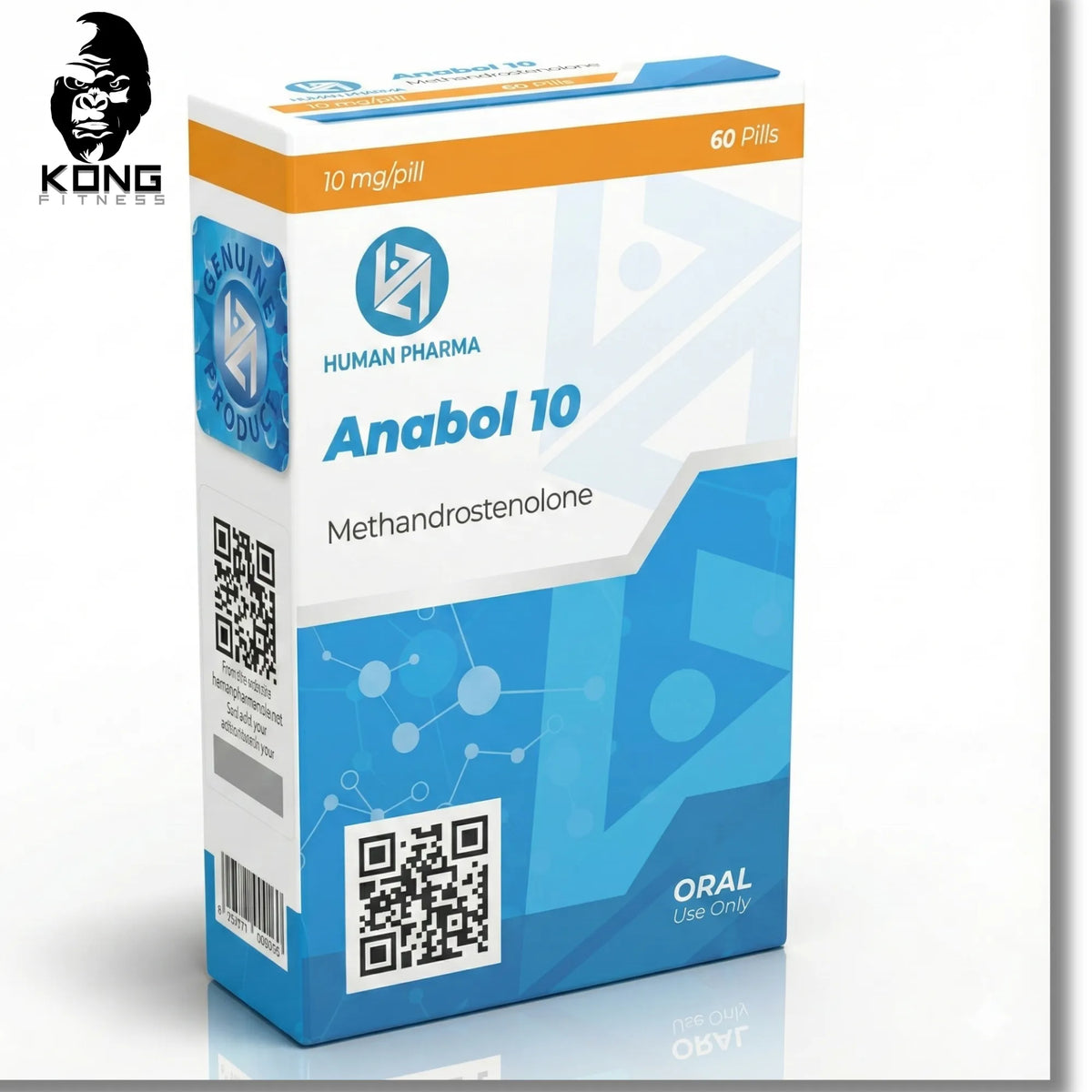 HUMAN PHARMA (ANABOL) 10 10 MG 60 TABS
