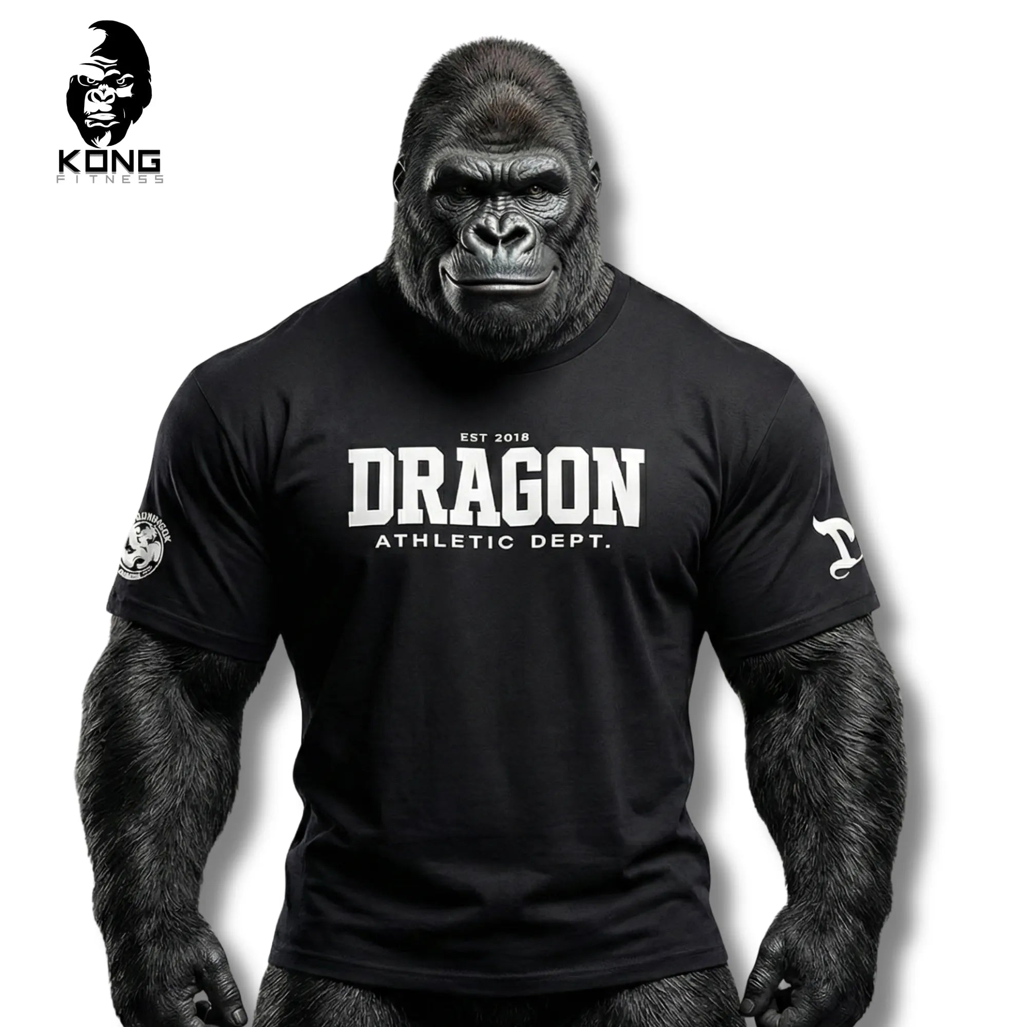 DRAGON ROPA ATHLETIC DEPT T-SHIRT BLACK