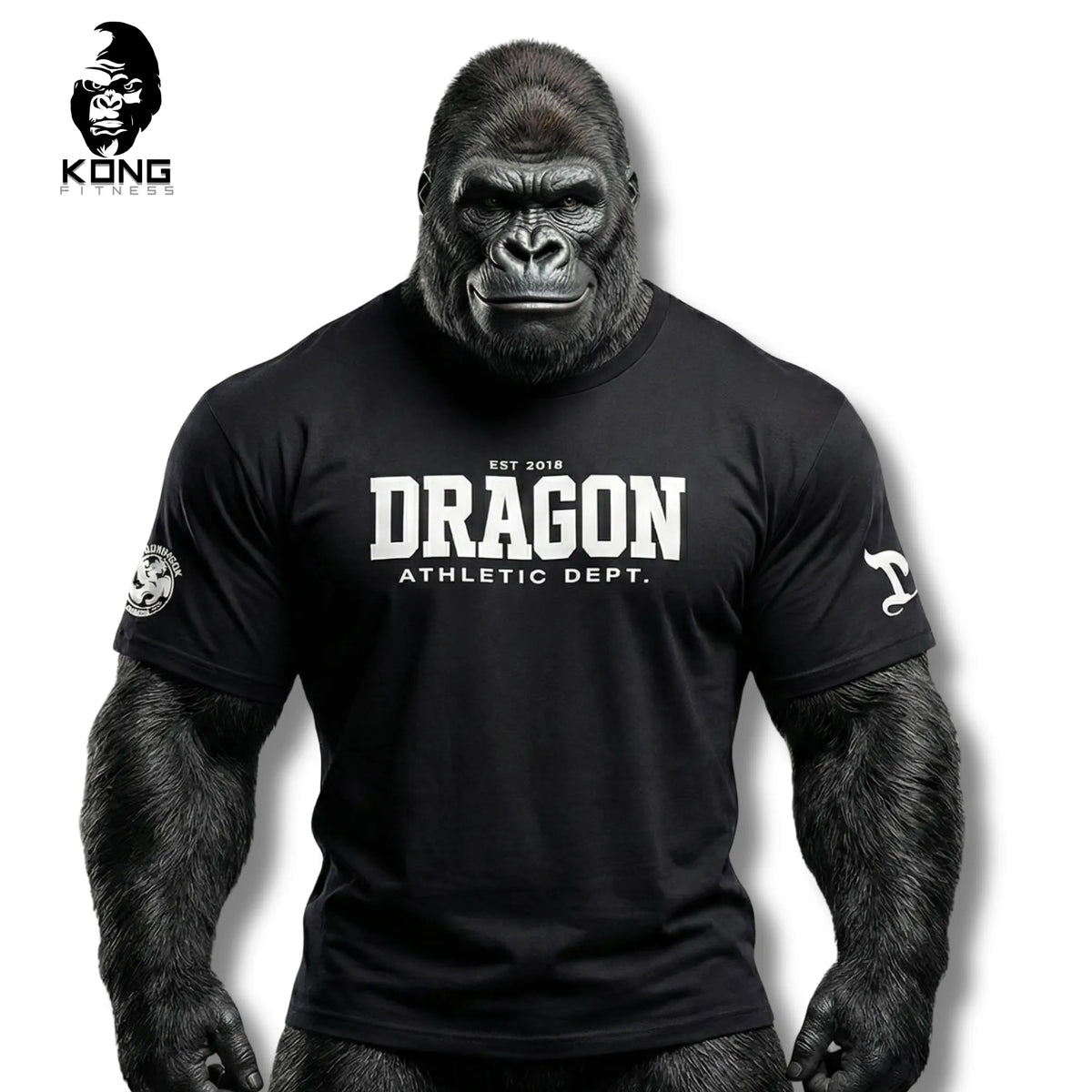 DRAGON ROPA ATHLETIC DEPT T-SHIRT BLACK