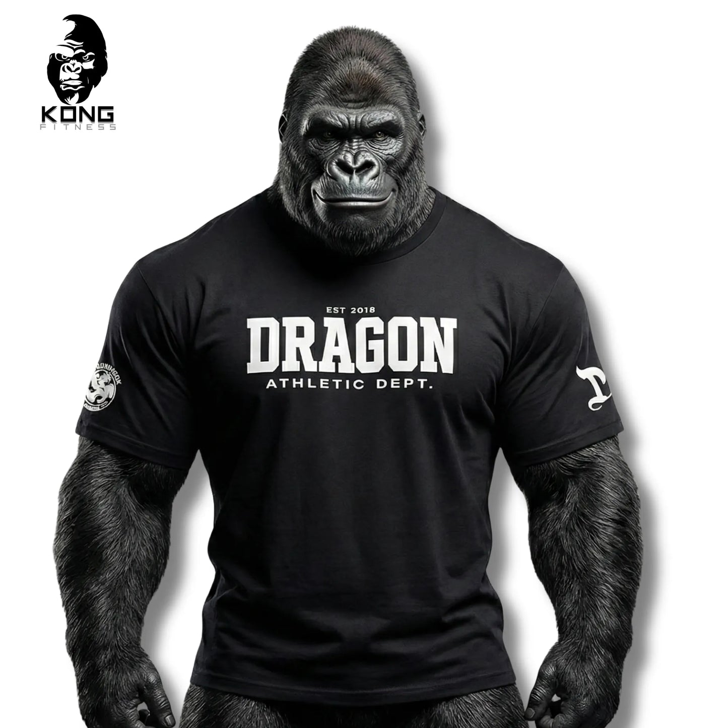 DRAGON ROPA ATHLETIC DEPT T-SHIRT BLACK