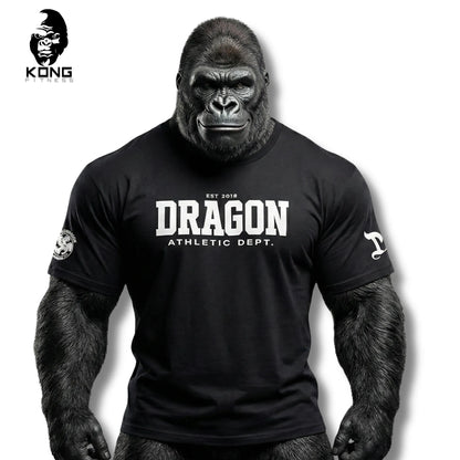 DRAGON ROPA ATHLETIC DEPT T-SHIRT BLACK
