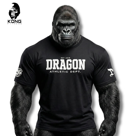 DRAGON ROPA ATHLETIC DEPT T-SHIRT BLACK