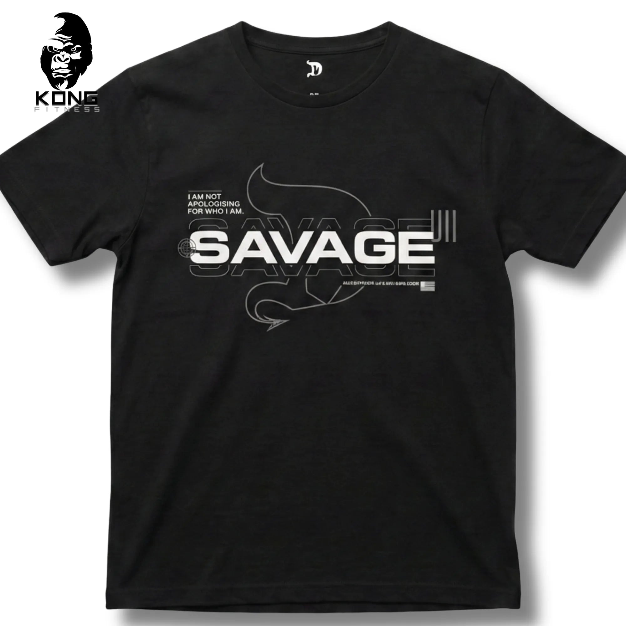 DRAGON ROPA SAVAGE T-SHIRT BLACK