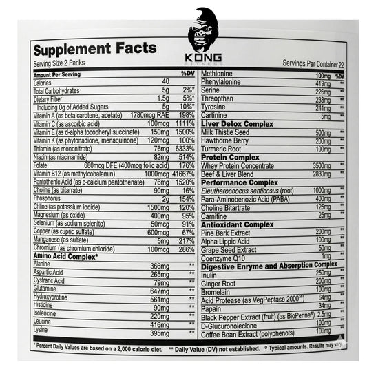 UNI ANIMAL PAK C/30 PACKS 8 PILLS