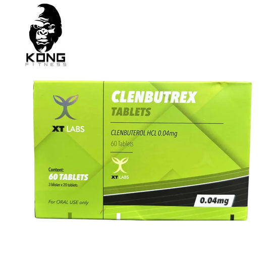 XT LABS CLEMBUTREX 60 TABS 0.04 MG
