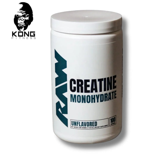 RAW CREATINE MONOHYDRATE UNFLAVORED 100 SERV
