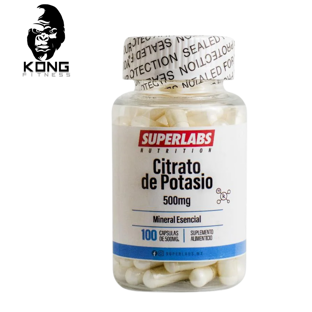 SUPERLABS CITRATO DE POTASIO 100 CAPSULAS