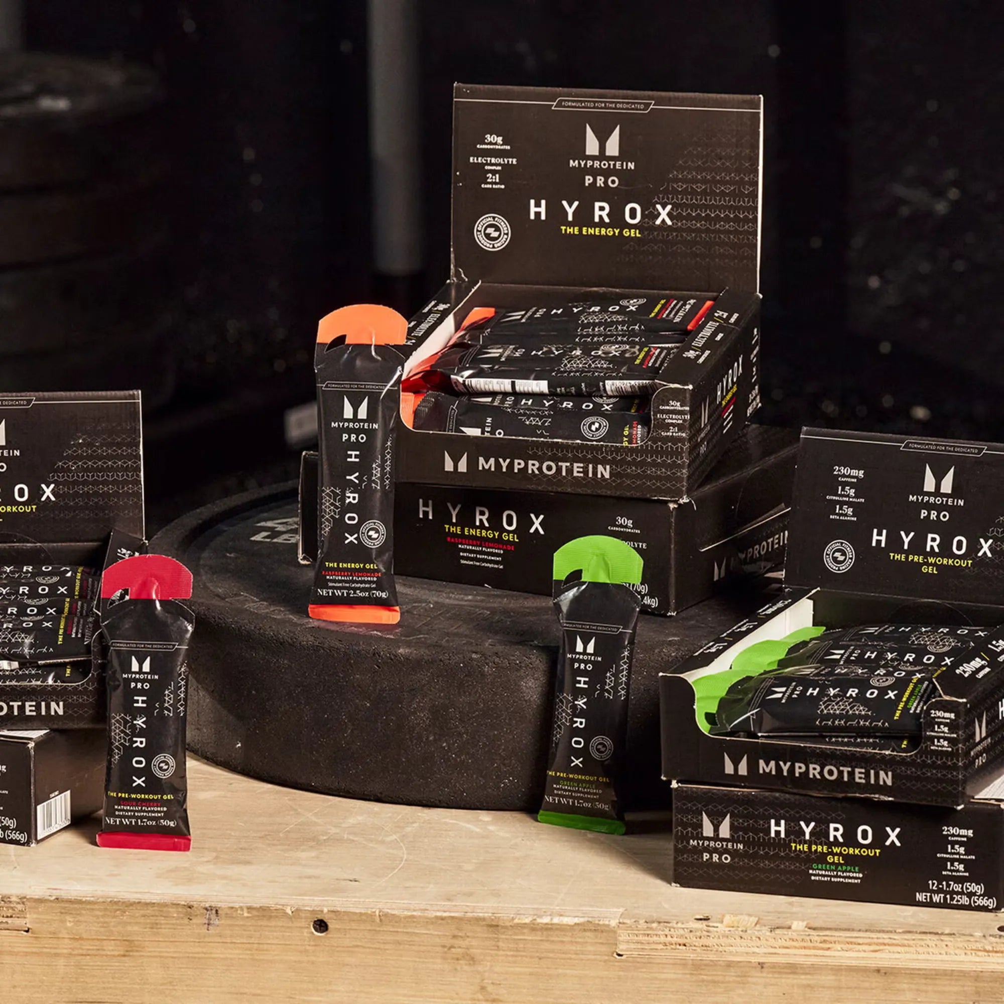 MY PROTEIN HYROX THE PRE WORKOUT GEL