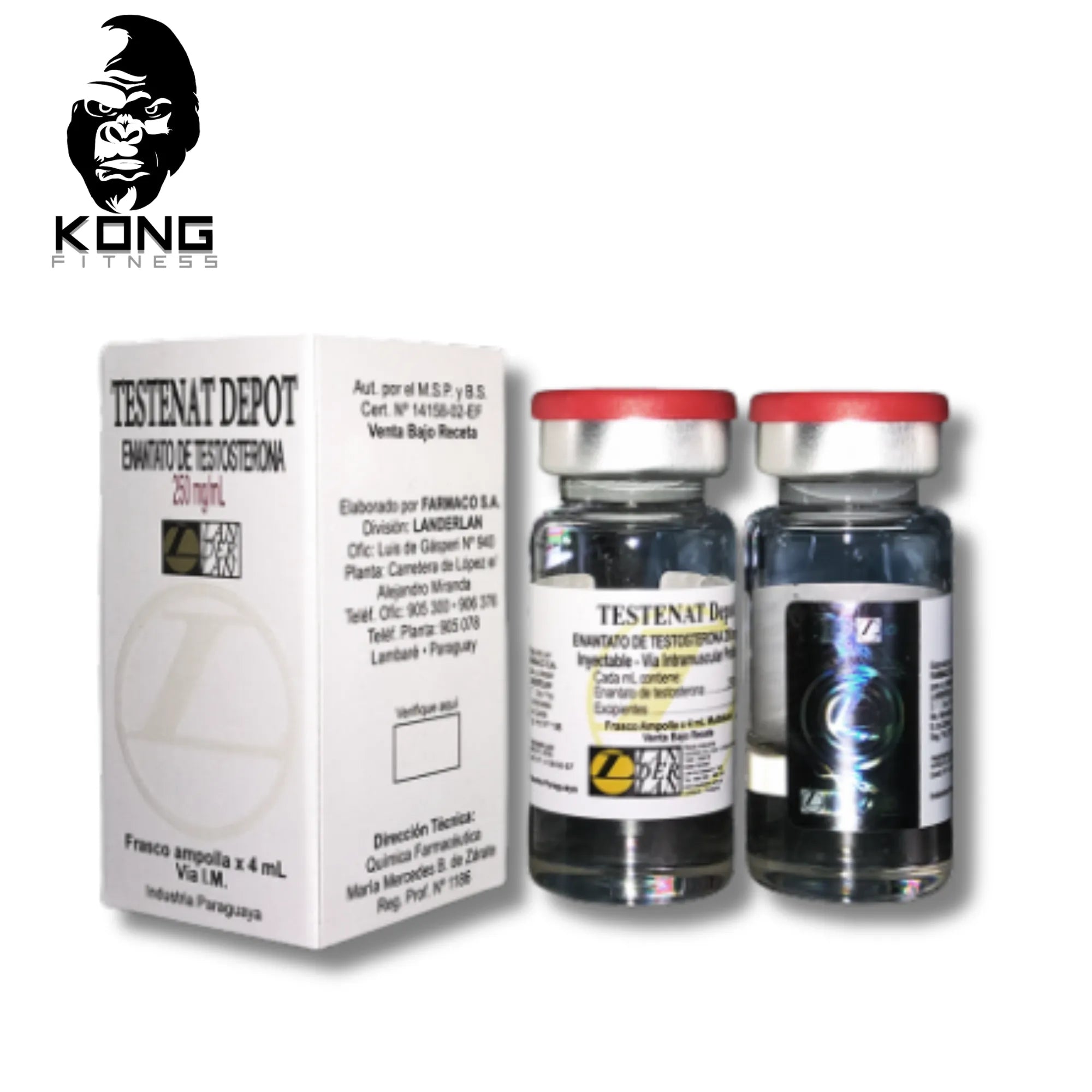 LANDERLAN TESTENAT DEPOT 250MG 4ML / 1ML (CIPIONATO)