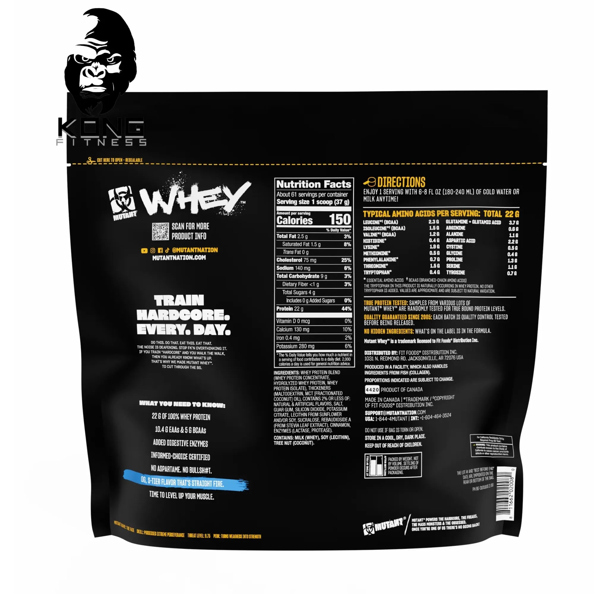 MUT MUTANT WHEY 5 LBS