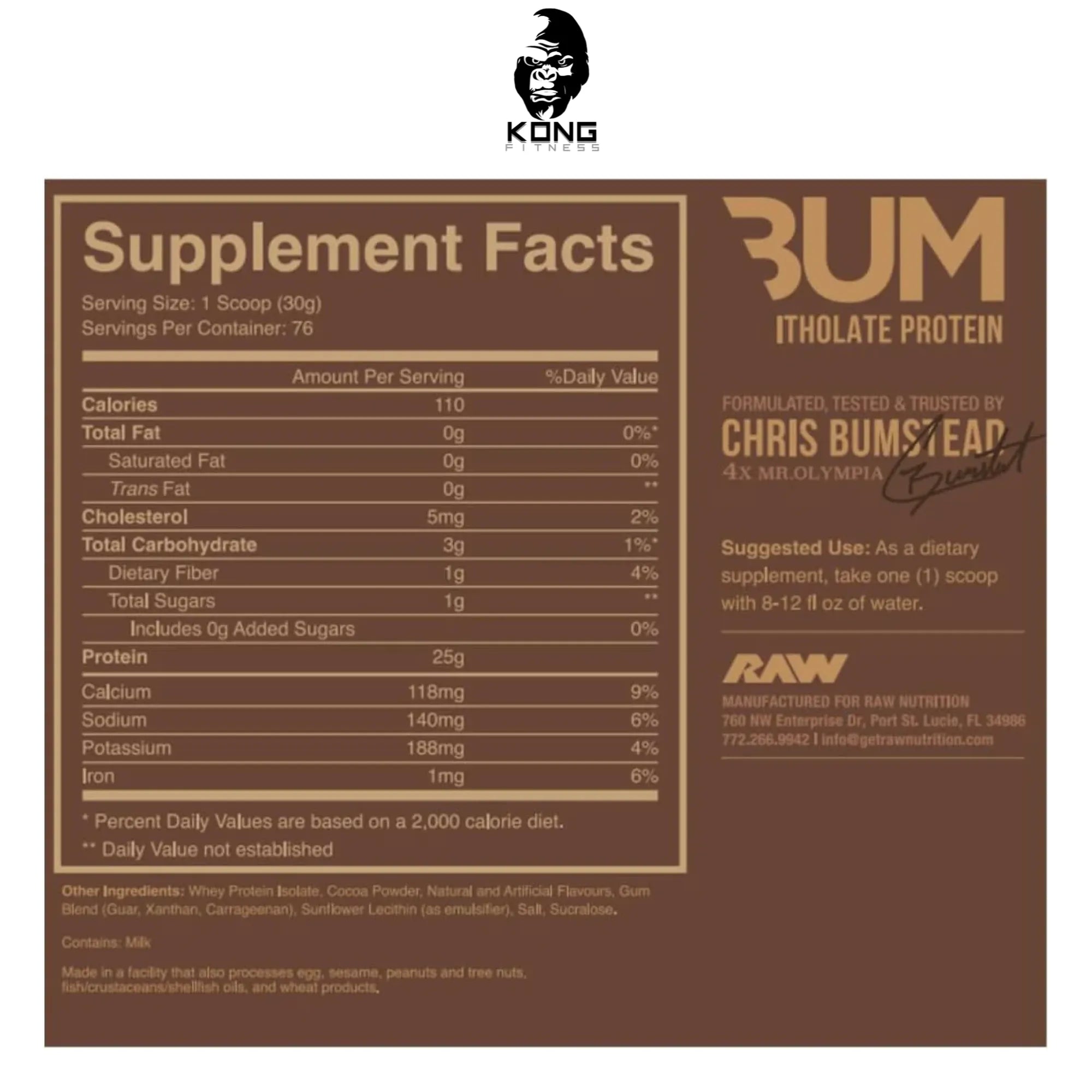 RAW CBUM ITHOLATE 5 LBS