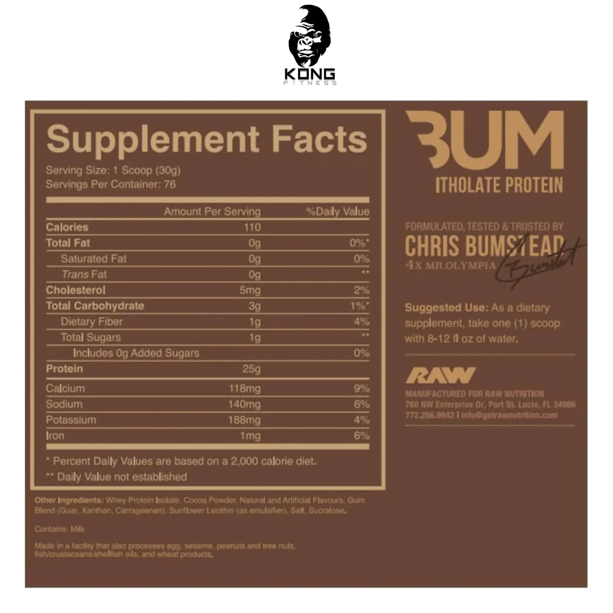 RAW CBUM ITHOLATE 5 LBS