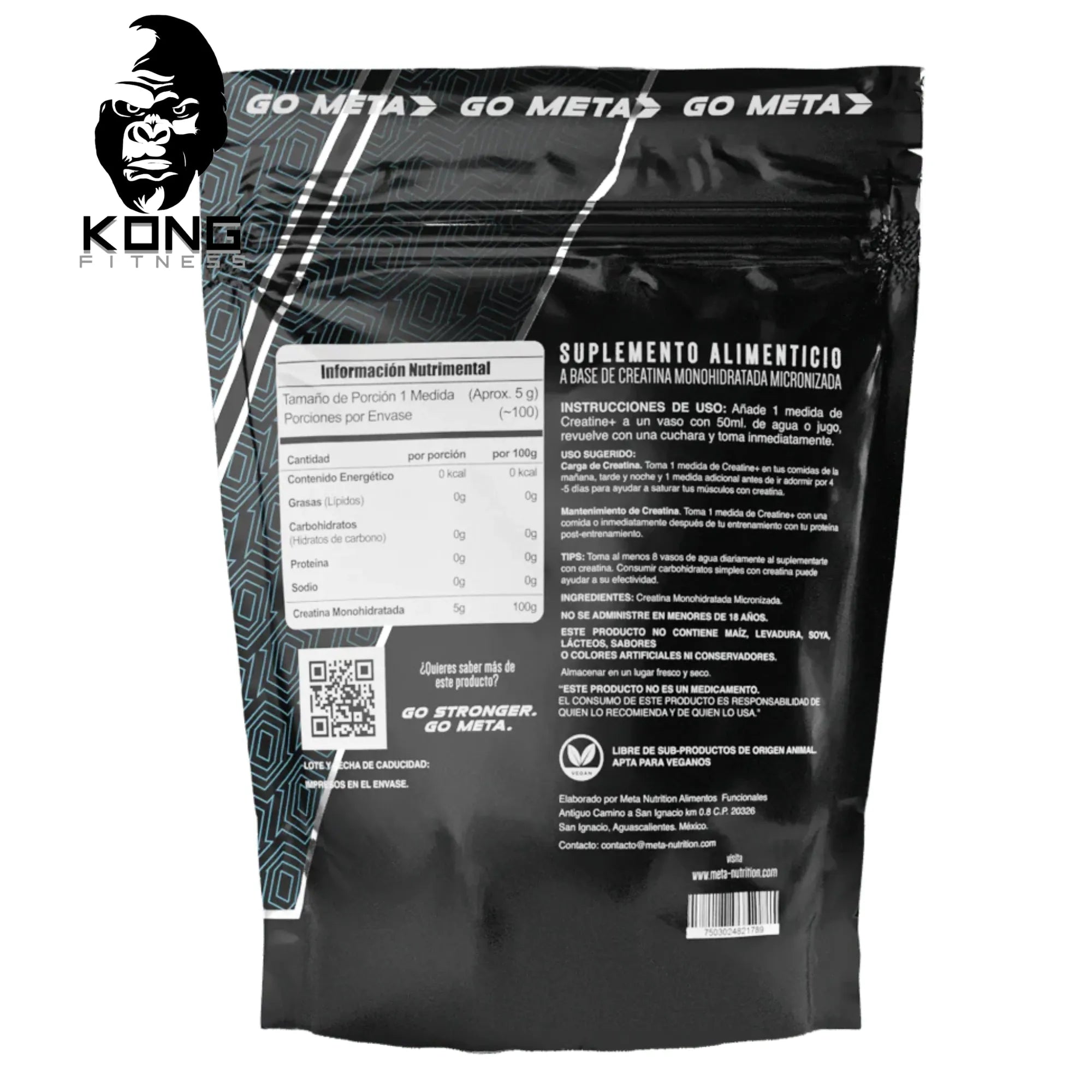 META CREATINA 500GRS