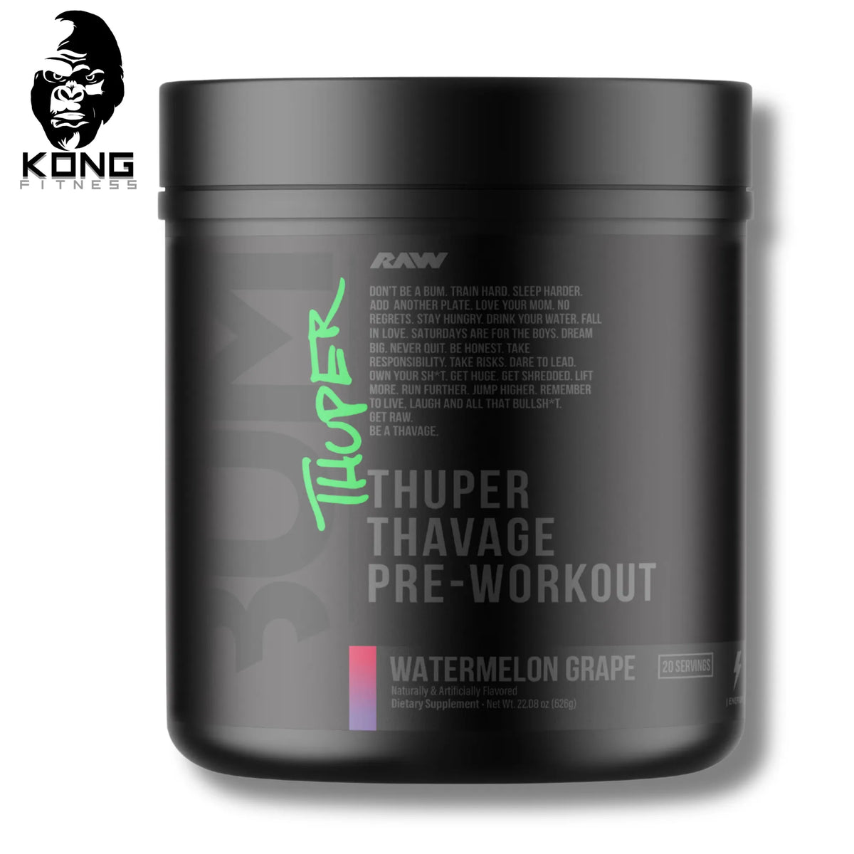 RAW THUPER THAVAGE PWO 20 SERV
