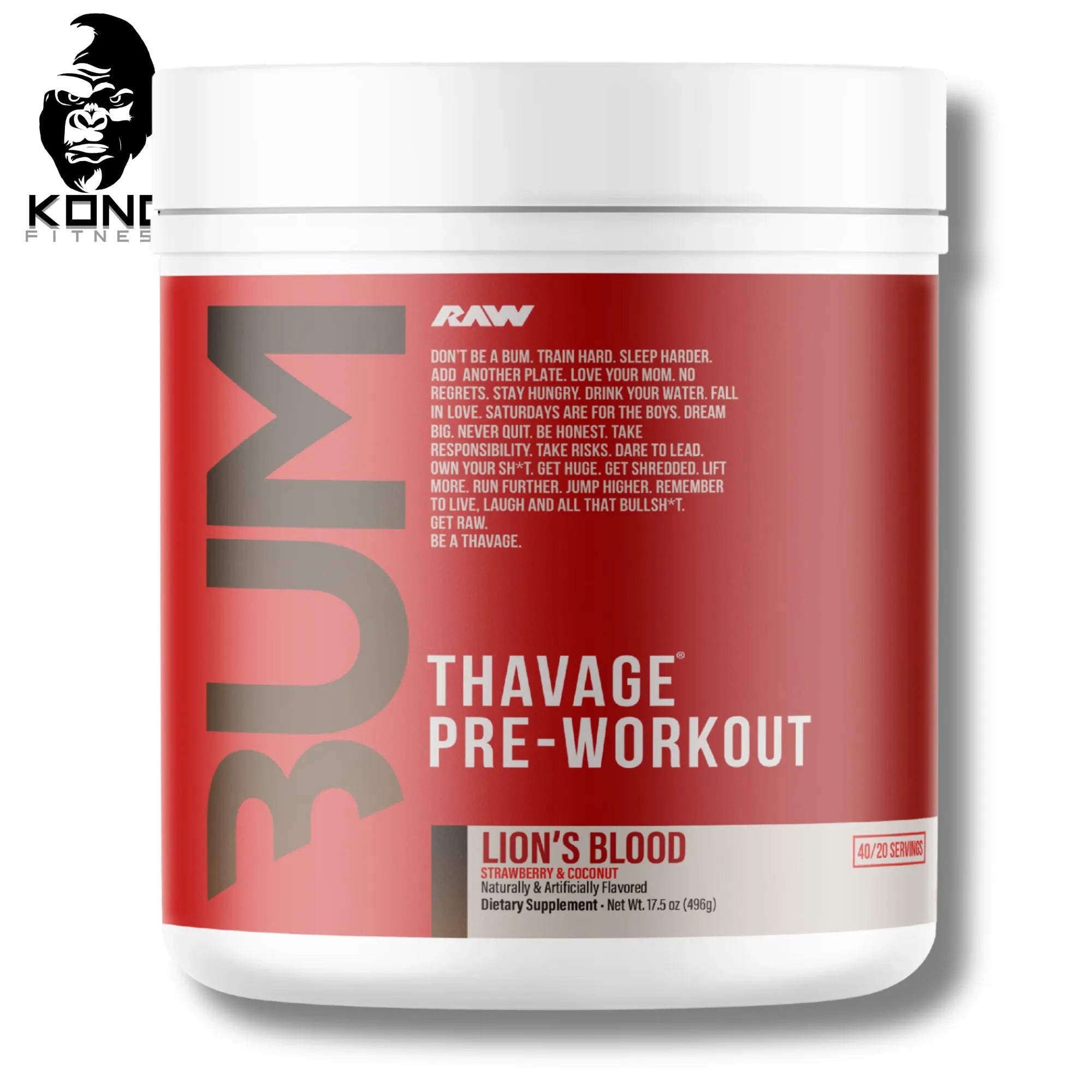 RAW CBUM THAVAGE PWO
