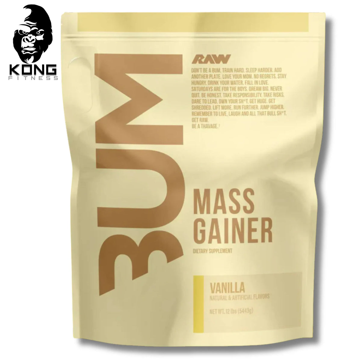 RAW CBUM MASS GAINER 12 LBS