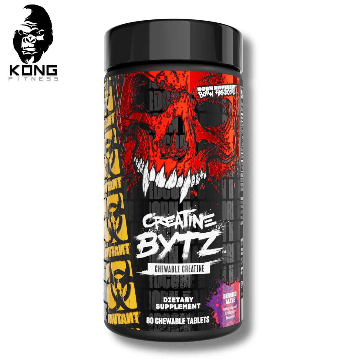 MUT CREATINE BYTS CHEWABLE  80 TABLETS