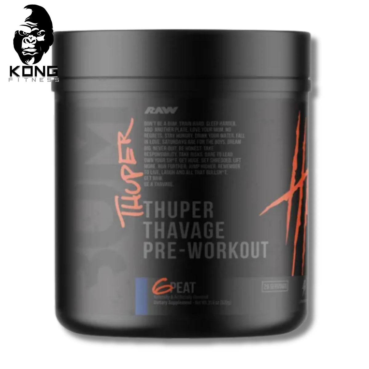 RAW THUPER THAVAGE PWO 20 SERV