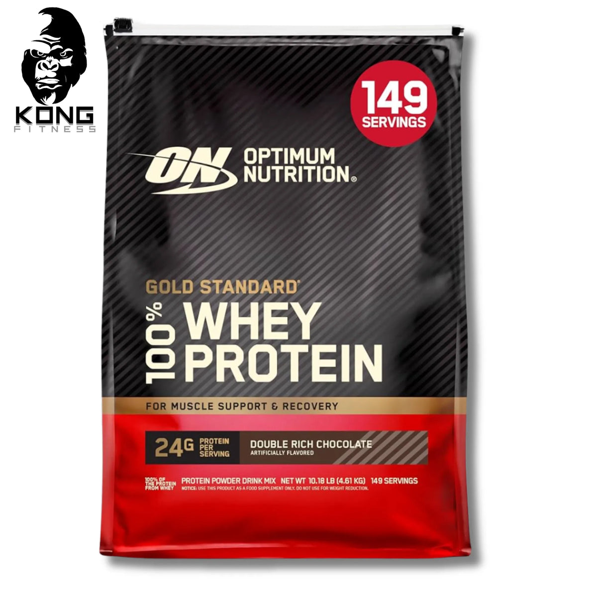 ON 100% WHEY GOLD STD 10 LBS