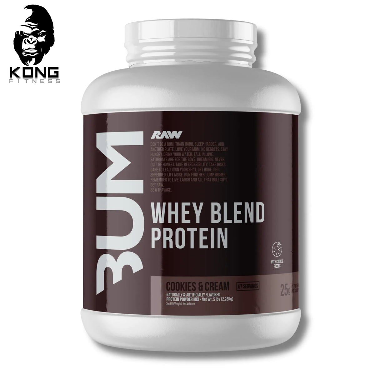 RAW CBUM WHEY 5 LBS