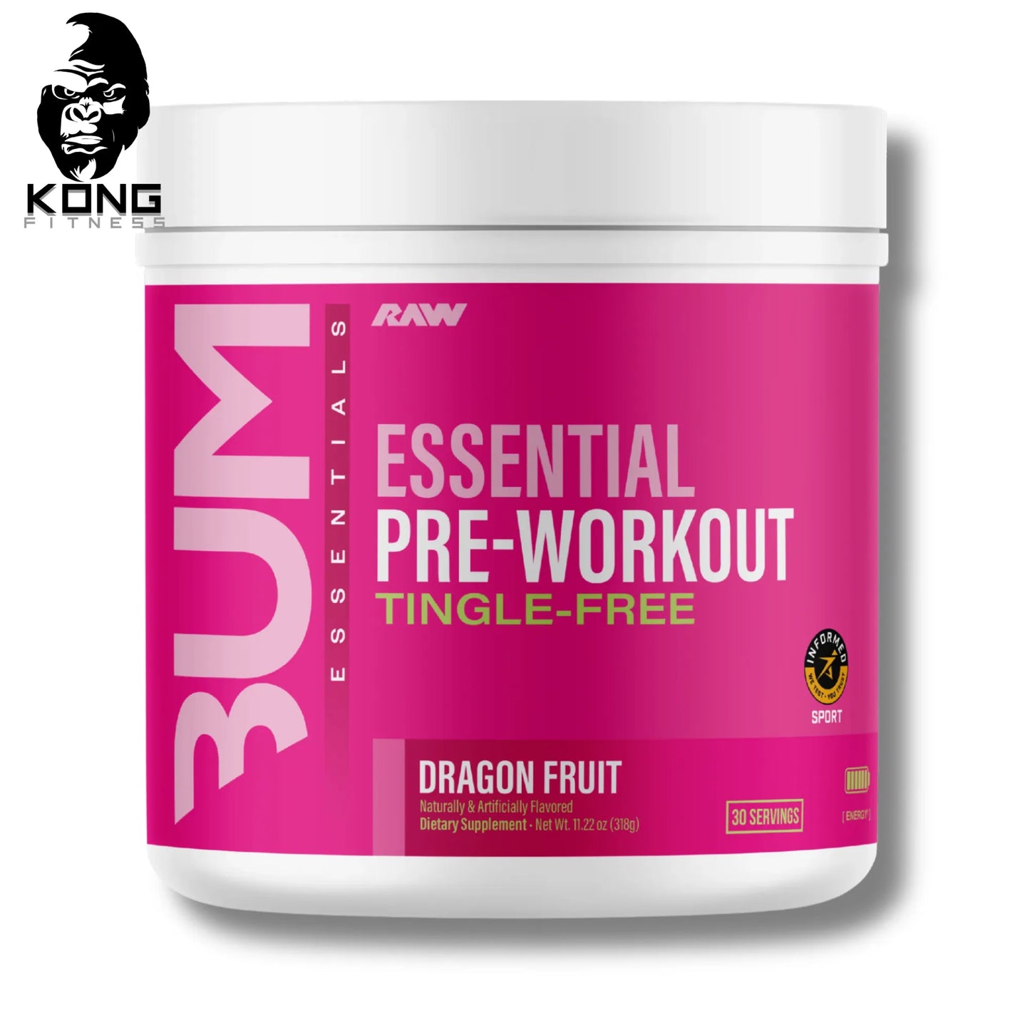 RAW CBUM ESSENTIAL TINGLE FREE PWO 30 SERV