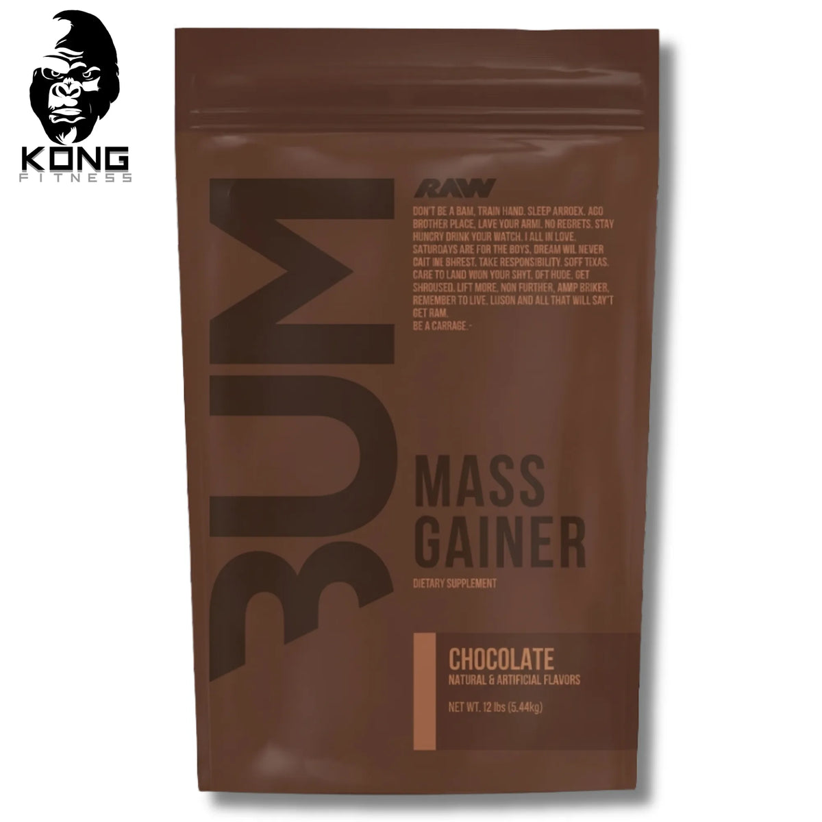 RAW CBUM MASS GAINER 12 LBS