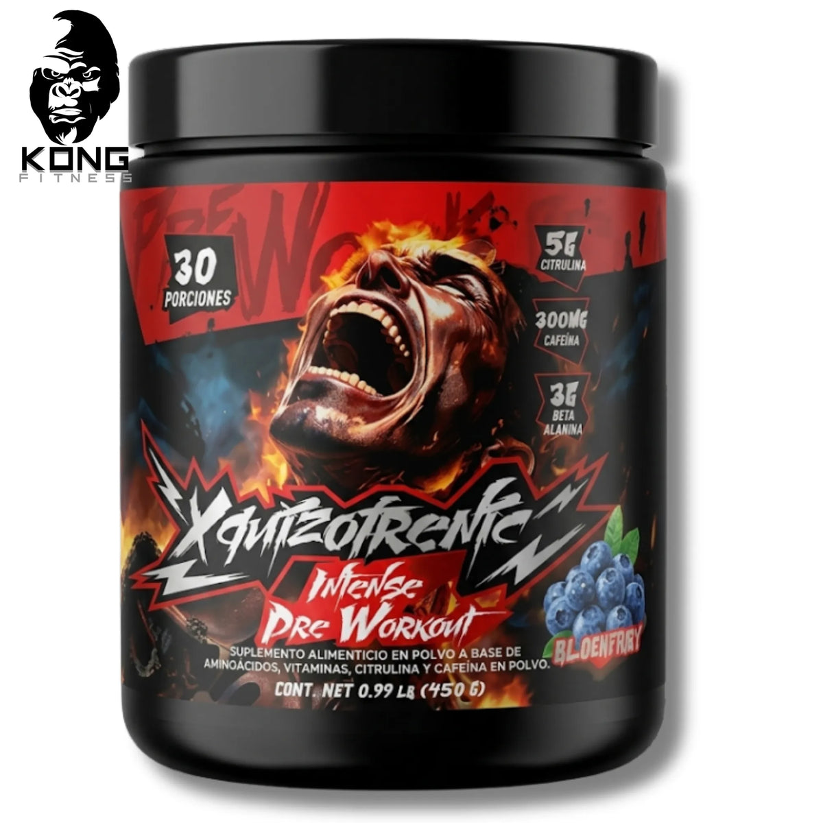 PSYCHOZIS XQUIZOFRENIK PRE WORKOUT 450 GRS
