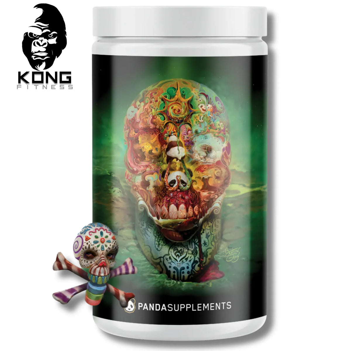 PANDA SKULL 40 SERV SKULL CRUSHER