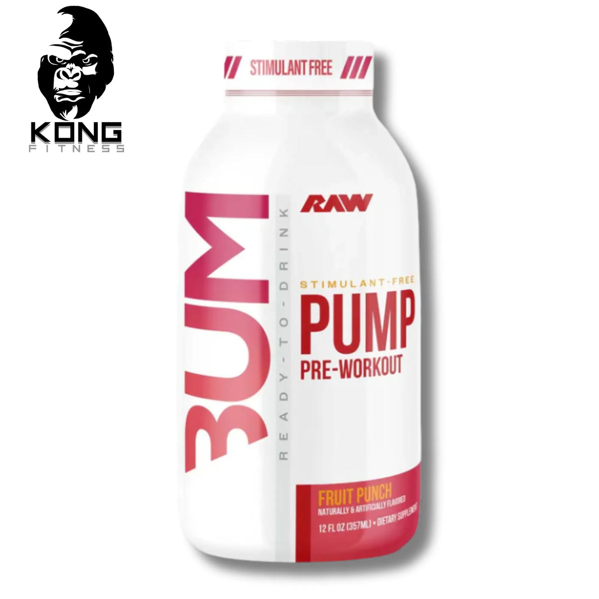 RAW BUM PUMP RTD PWO NO STIM 12 OZ